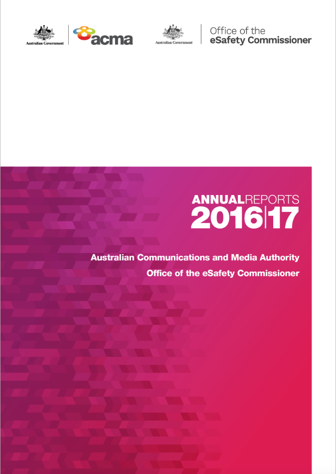 Annual Reports Esafety Commissioner