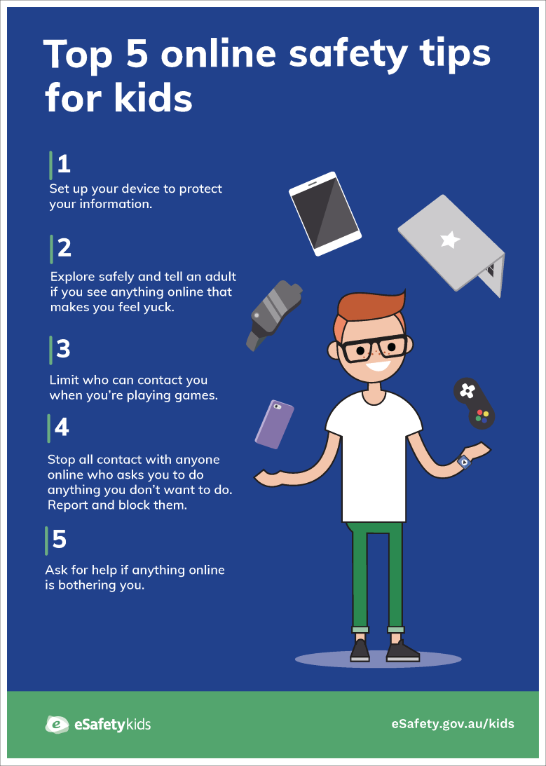 5 Internet Safety Tips for Kids 