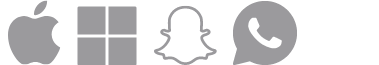 Company logos for Apple, Microsoft, Snap and WhatsApp.
